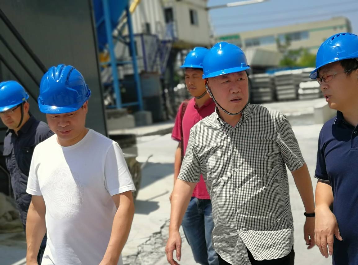 【交流合作】谋产业创新  创预制未来 ——集团董事长来连毛带队调研正品建科工业化生产基地