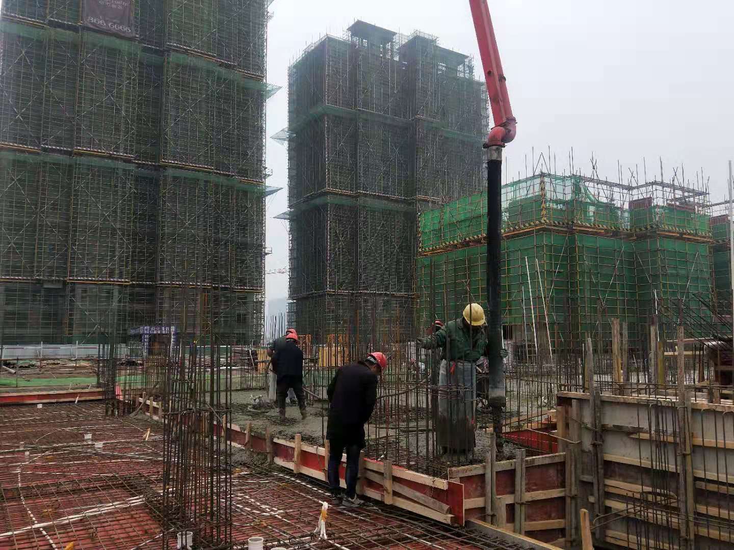 【一线投影】杭州九游会·J9-官网集团安徽山水文园项目多措并举确保冬季施工稳步推进