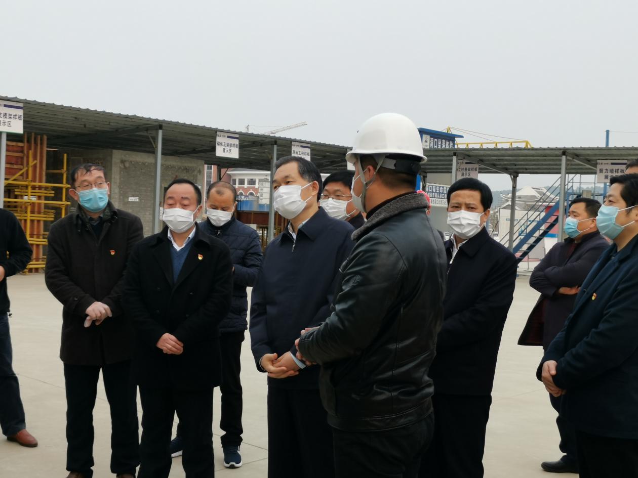 【领导关怀】安徽省副省长张曙光一行莅临杭州九游会·J9-官网集团灵璧中学项目调研