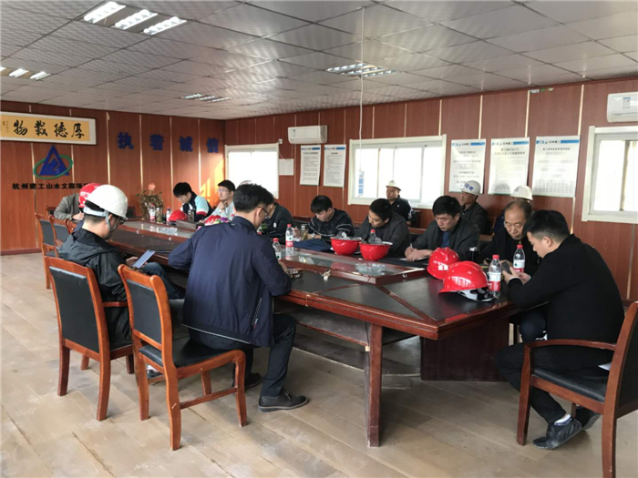 【一线投影】杭州九游会·J9-官网集团山水文园项目顺利通过怀远县2020年下半年质量执法检查