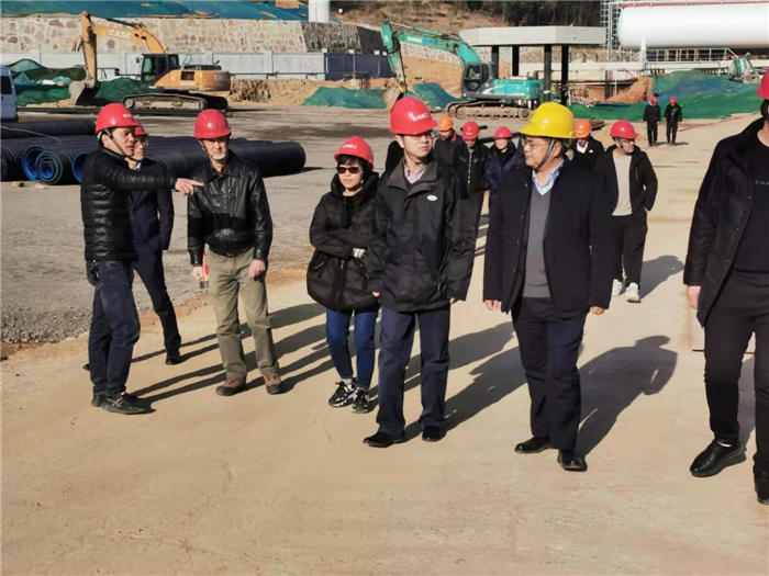 【一线投影】皋亭山液化气储配站项目顺利通过标化工地中间验收