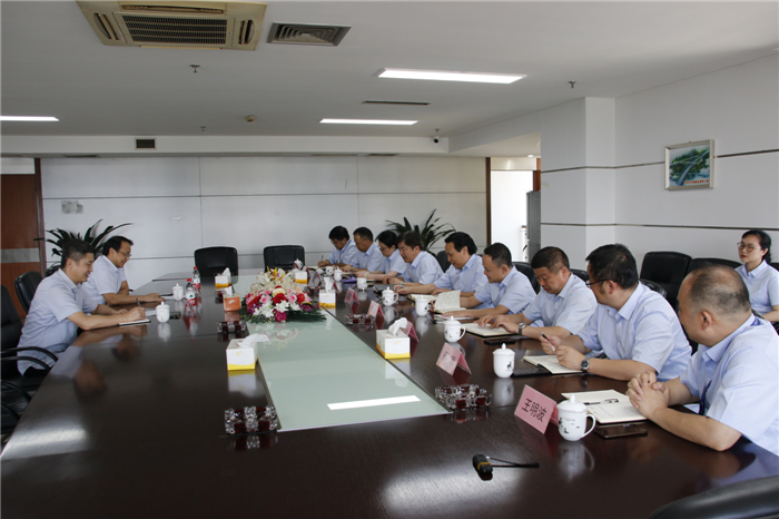 【领导关怀】市城投集团党委副书记郭东晓一行赴杭州九游会·J9-官网集团走访调研