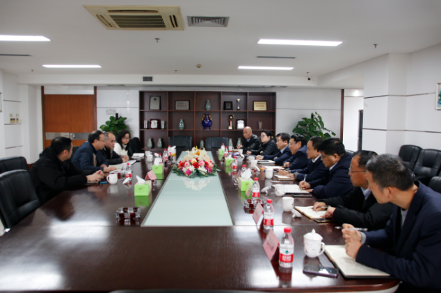 【领导关怀】市城投集团党委委员、副总经理徐洪炳一行莅临杭州九游会·J9-官网调研指导